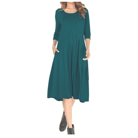 A-line and Flare Midi Long Dress worn once - Picture 1 of 3